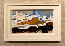 Load image into Gallery viewer, 'Abstract Mediterranean Coastal City' by Hans Fritzdorf - ON SALE was $765 now $620 - 10thANNIVERSARYSALE