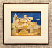 Load image into Gallery viewer, 'Abstract Houses in Landscape' by Gunnar Johnsson - ON SALE was $665 now $495 - 10thANNIVERSARYSALE