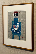 Load image into Gallery viewer, 'Akai Boushi' (Red Hat) by Umetaro Azechi