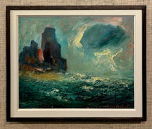 Load image into Gallery viewer, 'Dramatic Seascape' by Bertel Bertel-Nordström