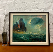 Load image into Gallery viewer, 'Dramatic Seascape' by Bertel Bertel-Nordström
