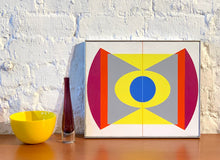 Load image into Gallery viewer, 'Composition 4-4-70' by Lennart Kärrabo