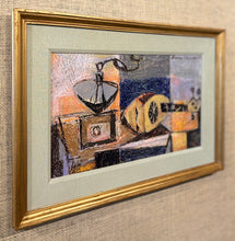 Load image into Gallery viewer, 'Cubist Still Life With Coffee Grinder and Lute' by Hans Larsson