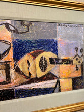 Load image into Gallery viewer, 'Cubist Still Life With Coffee Grinder and Lute' by Hans Larsson