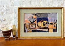 Load image into Gallery viewer, 'Cubist Still Life With Coffee Grinder and Lute' by Hans Larsson