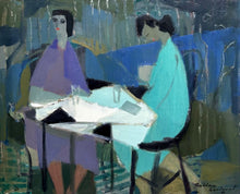 Load image into Gallery viewer, 'Women at Cafe' by Fabian Lundqvist