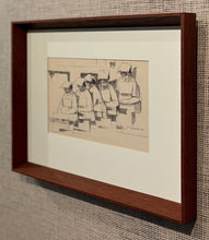 Load image into Gallery viewer, 'Fiskmångleskor, Köpenhamn' (Fishmongers, Copenhagen) by Tore Wideryd