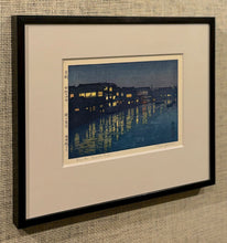 Load image into Gallery viewer, 'From the Ryogoku Bridge' by Toshi Yoshida