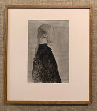 Load image into Gallery viewer, 'Girl in Black, 1904' (Flicka i svart, 1904) by Helene Schjerfbeck