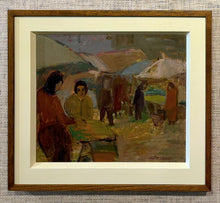 Load image into Gallery viewer, 'Market Scene' by Erik Sigfrid Persson