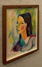 Load image into Gallery viewer, 'Portait of a Young Woman' by Kerstin Lundberg-Stenman