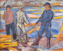 Load image into Gallery viewer, 'Timber Workers' by Kaare Wildhagen