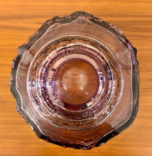 Load image into Gallery viewer, Large purple glass bowl / vase by Kaj Blomqvist for Kumela Riihimäki, Finland