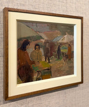 Load image into Gallery viewer, 'Market Scene' by Erik Sigfrid Persson