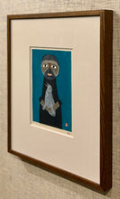 Load image into Gallery viewer, 'Mountaineer Holding Bird' by Umetaro Azechi