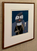 Load image into Gallery viewer, 'Mountaineer on a Windy Day' by Umetaro Azechi