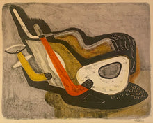 Load image into Gallery viewer, 'Untitled' (Abstract composition - lithograph) by Nils Wedel