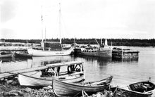 Load image into Gallery viewer, 'The Quay at Byviken, Holmön' by Åke Pettersson-Nåw