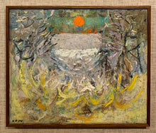 Load image into Gallery viewer, 'Rød sol over hav' (Red Sun Over the Sea) by Mirza Rytter