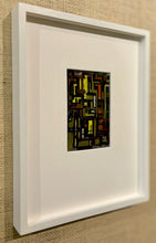 Load image into Gallery viewer, 'Small Abstract Composition in Olive, Black, Yellow and Red' by Hilding Eklund