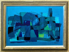 Load image into Gallery viewer, 'Blue and Green Abstract' by Stig Wernheden