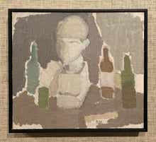 Load image into Gallery viewer, 'Still Life With Bottles and Statue' by unknown artist - ON SALE was $720 now $580 - 10thANNIVERSARYSALE