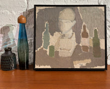 Load image into Gallery viewer, 'Still Life With Bottles and Statue' by unknown artist - ON SALE was $720 now $580 - 10thANNIVERSARYSALE
