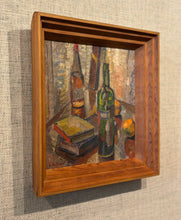 Load image into Gallery viewer, 'Still Life with Bottles, Books and Fruit' by Edvard Andersson