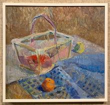 Load image into Gallery viewer, 'Still Life with Picnic Basket and Fruit' by Lars Jerstorp