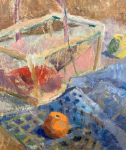 Load image into Gallery viewer, 'Still Life with Picnic Basket and Fruit' by Lars Jerstorp