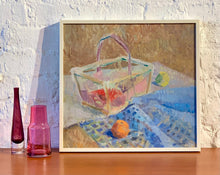 Load image into Gallery viewer, 'Still Life with Picnic Basket and Fruit' by Lars Jerstorp