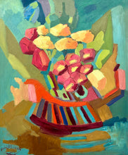 Load image into Gallery viewer, 'Still Life with Flowers and Vase' by Rudolf Persson