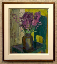 Load image into Gallery viewer, 'Still Life - Vase of Flowers on Chair' by Sune Tjellander ON SALE was $880 now $775 - 10thANNIVERSARYSALE