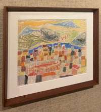 Load image into Gallery viewer, 'Cityscape with Amphitheatre, Mountains and Water' by Sven Olow Olsson