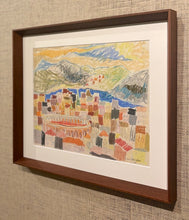Load image into Gallery viewer, 'Cityscape with Amphitheatre, Mountains and Water' by Sven Olow Olsson