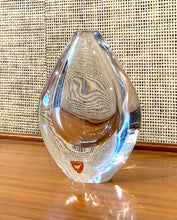 Load image into Gallery viewer, Teardrop glass vase by Sven Palmqvist for Orrefors, Sweden