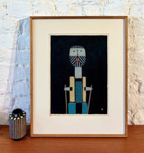 Load image into Gallery viewer, 'A Man Skiing' (Sukii no otoko) by Umetaro Azechi