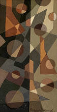 Load image into Gallery viewer, 'Vertical Abstract Composition' by Hilding Eklund