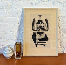 Load image into Gallery viewer, 'Woman Holding Cat' by Torsten Renqvist - ON SALE was $880 now $745 - 10thANNIVERSARYSALE