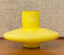 Load image into Gallery viewer, Yellow glass vase - Alsterfors Glasbruk
