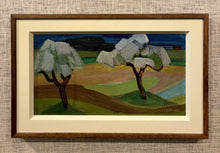 Load image into Gallery viewer, 'Trees in Landscape' by Yngve Nilsson