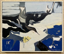 Load image into Gallery viewer, 'Abstract Landscape in Blue, Grey and Off White' by Gunnar Johnsson - ON SALE was $1425 now $990 - 10thANNIVERSARYSALE