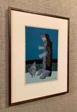 Load image into Gallery viewer, 'Mountaineer and Bird' by Umetaro Azechi