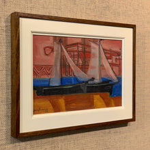 Load image into Gallery viewer, 'Båtar' (Boats) by Wiking Svensson - ON SALE was $550 now $295 - 10thANNIVERSARYSALE