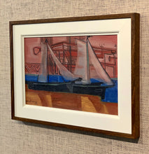 Load image into Gallery viewer, 'Båtar' (Boats) by Wiking Svensson - ON SALE was $550 now $295 - 10thANNIVERSARYSALE