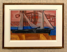 Load image into Gallery viewer, 'Båtar' (Boats) by Wiking Svensson - ON SALE was $550 now $295 - 10thANNIVERSARYSALE