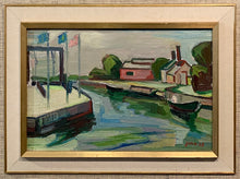 Load image into Gallery viewer, 'Canal Scene' by Gunnar Jonn