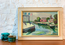 Load image into Gallery viewer, 'Canal Scene' by Gunnar Jonn