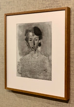 Load image into Gallery viewer, 'Girl in Blue and Brown, 1944' (Flick i blatt och brunt, 1944) by Helene Schjerfbeck