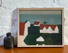 Load image into Gallery viewer, 'Coastal Landscape with Houses' by Georg Andreas Källkvist